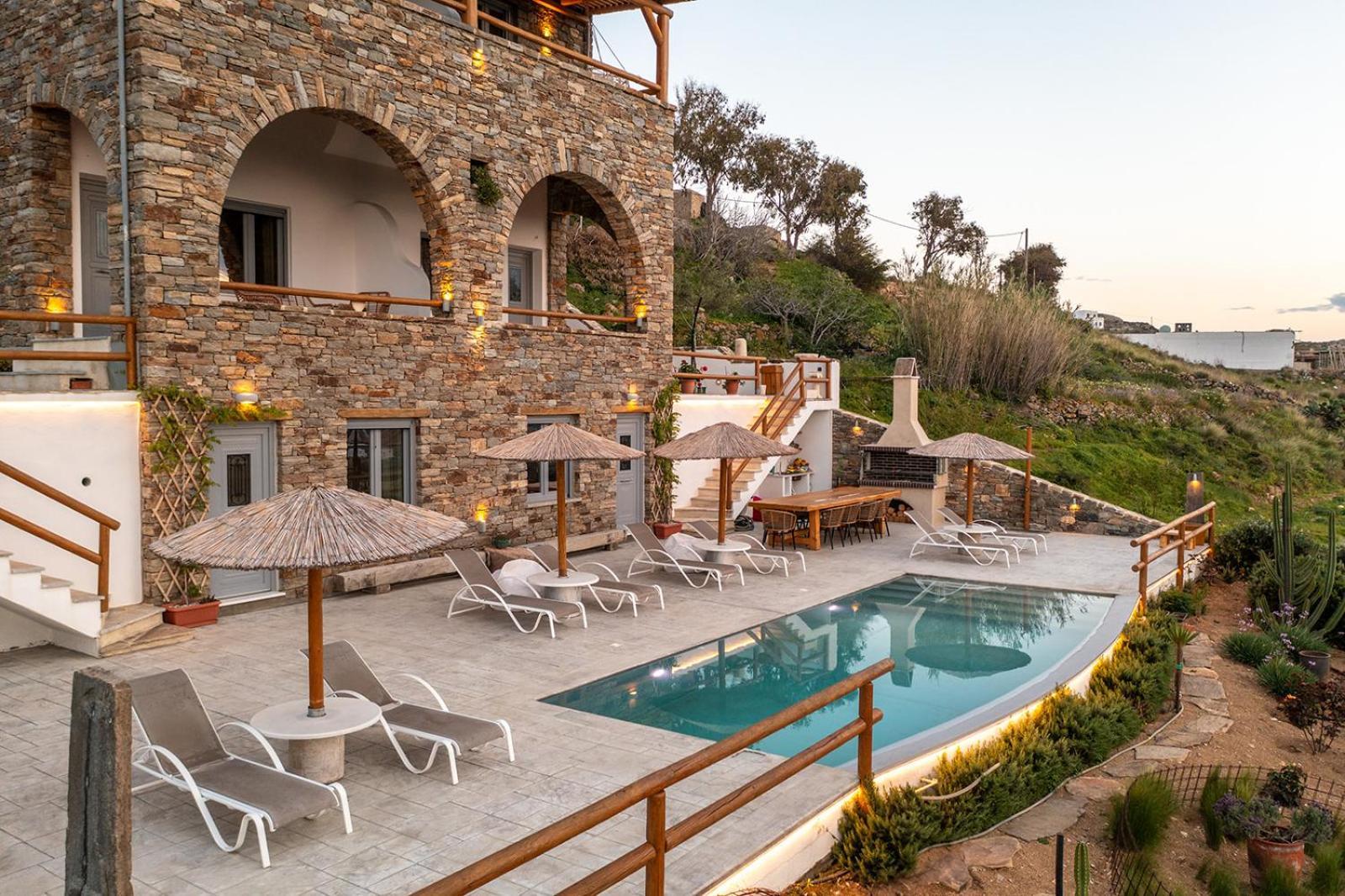 Villa Papa Glinado Naxos Dış mekan fotoğraf