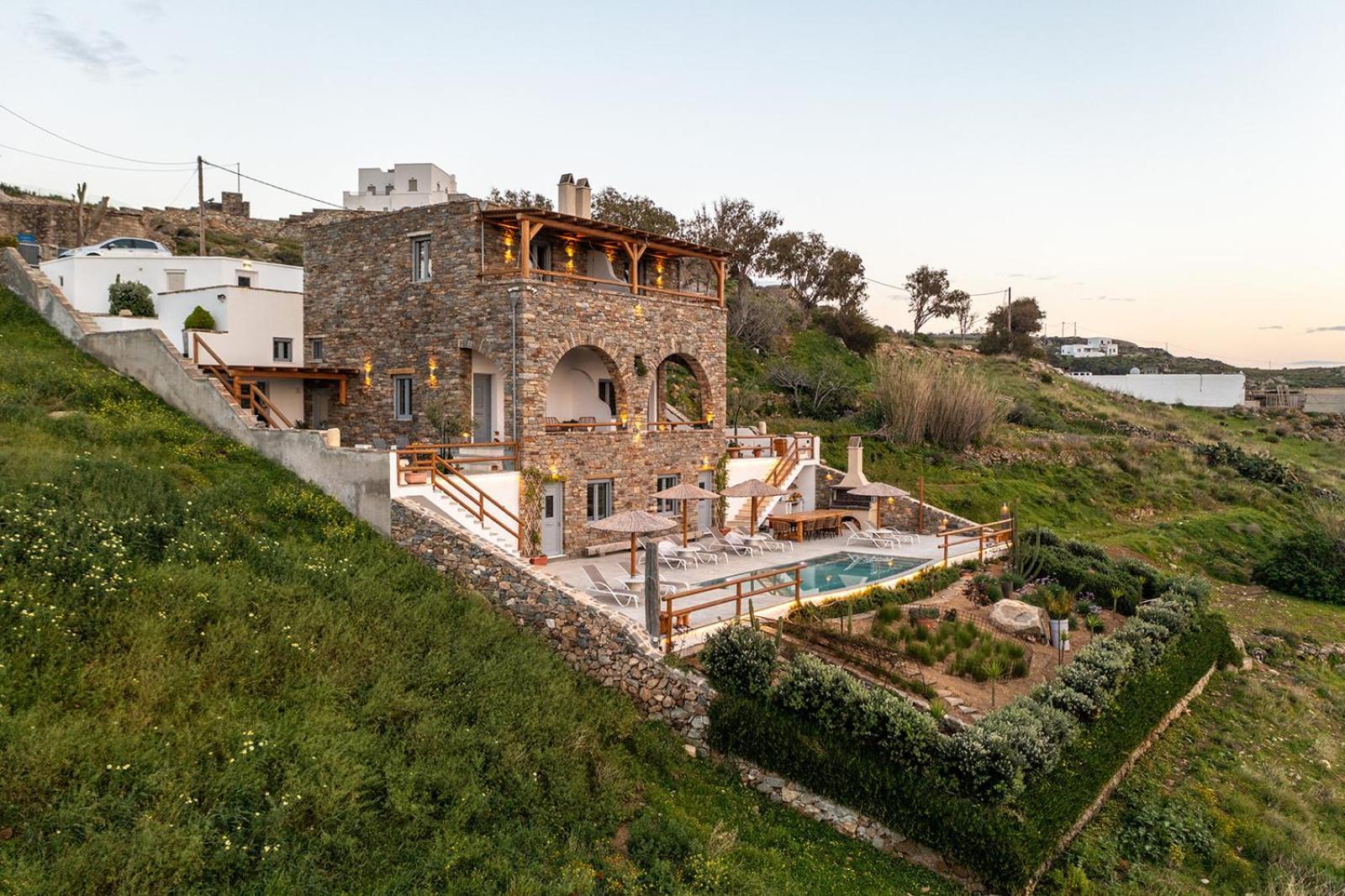 Villa Papa Glinado Naxos Dış mekan fotoğraf