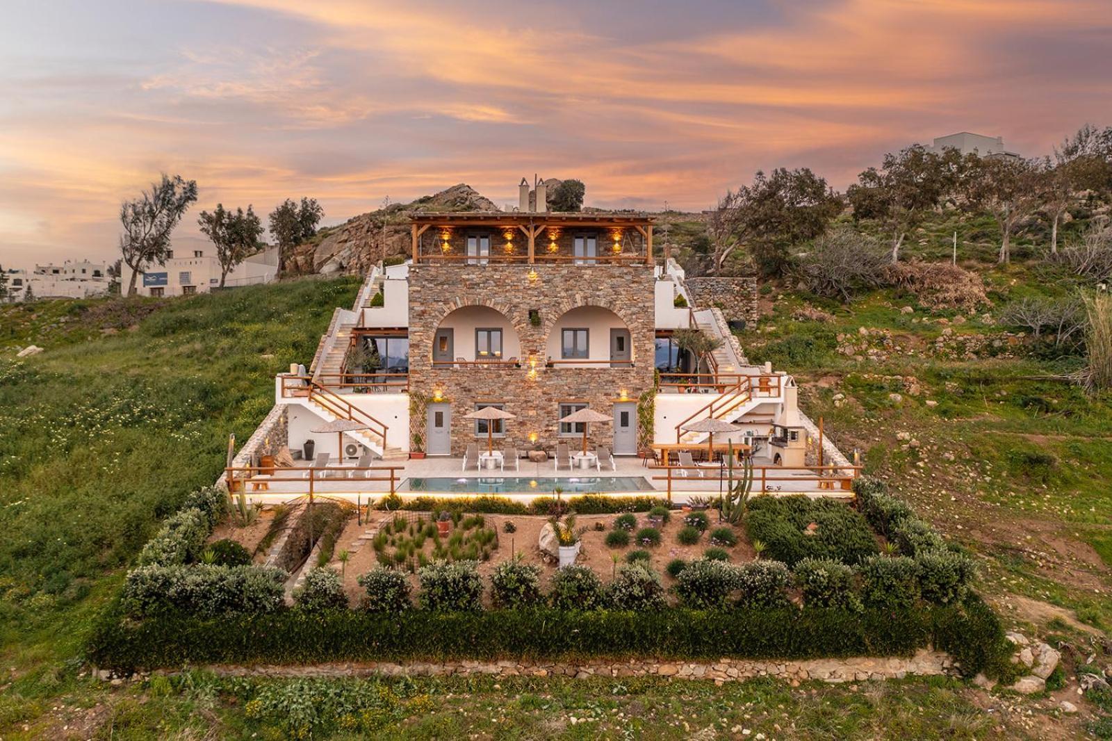 Villa Papa Glinado Naxos Dış mekan fotoğraf